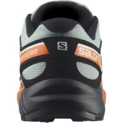 SALOMON SPEEDCROSS J WROUGHT IRON/BLACK/VIBRANT ORANGE 23 -Chaussures De Trail 9 100416 speedcross j wrought iron black vibrant orange l41628100 03