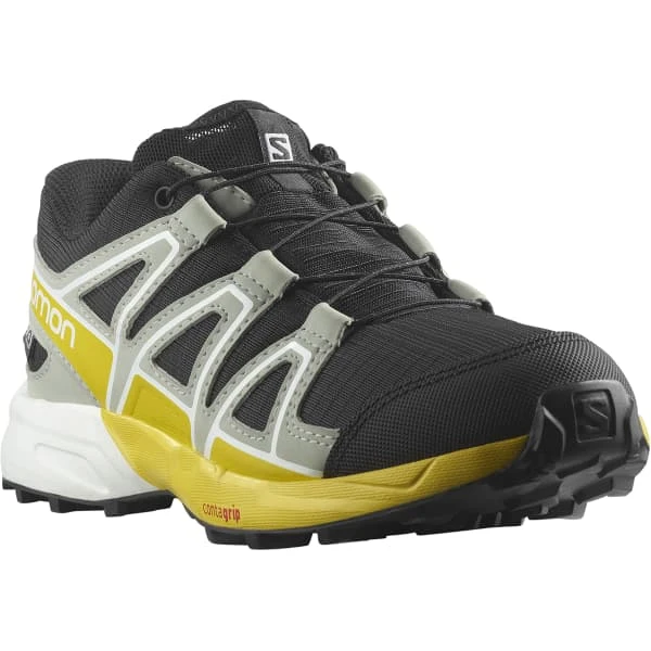 SALOMON SPEEDCROSS CSWP J BLACK/WROUGHT IRON/LEMON 22 4 SALOMON SPEEDCROSS CSWP J BLACK/WROUGHT IRON/LEMON 22 – Image 2