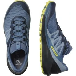 SALOMON SENSE RIDE 4 COPEN BLUE/BLACK 22 -Chaussures De Trail 9 100455 sense ride 4 copen blue black l41210400 06
