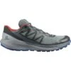 SALOMON SENSE RIDE 4 INVISIBLE GORE-TEX STOMY WEATHER/QUARRY/CHERRY TOMATO 22