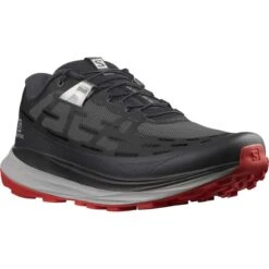 SALOMON ULTRA GLIDE BLACK/ALLOY/GOJI BERRY 22