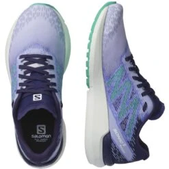 SALOMON SONIC 5 BALANCE W PURPLE HEATHER/ASTRAL AURA/MINT LEAF 22 -Chaussures De Trail 9 100493 sonic 5 balance w purple heather a l41710500 05
