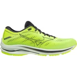 MIZUNO WAVE RIDER 25 NEON LIME/EBONY/MISTY BLUE 22