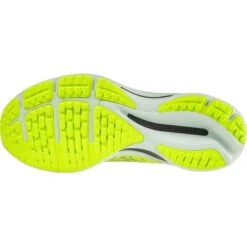 MIZUNO WAVE RIDER 25 NEON LIME/EBONY/MISTY BLUE 22 -Chaussures De Trail 9 100567 wave rider 25 neon lime ebony misty blue j1gc2103 15 05