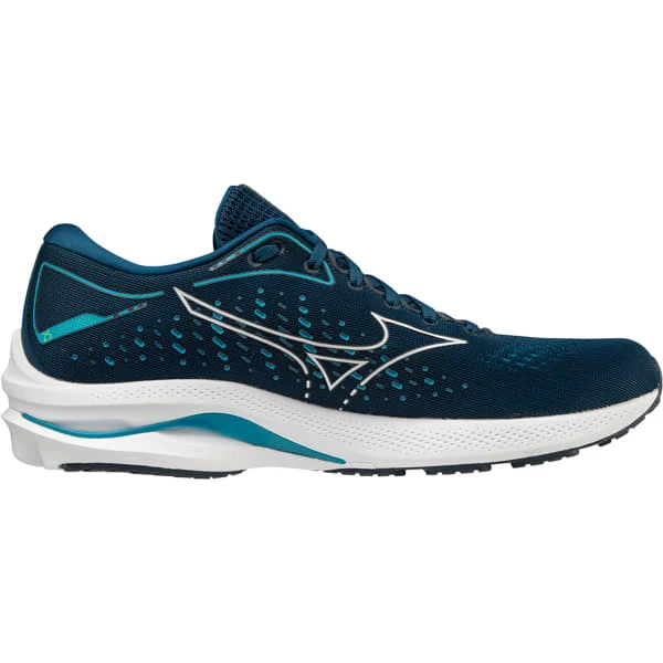 MIZUNO WAVE RIDER 25 GIBRALTAR SEA/WHITE/GREEN GECKO 22 5 MIZUNO WAVE RIDER 25 GIBRALTAR SEA/WHITE/GREEN GECKO 22 – Image 3