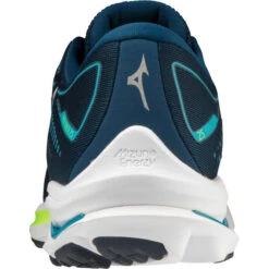 MIZUNO WAVE RIDER 25 GIBRALTAR SEA/WHITE/GREEN GECKO 22 11 MIZUNO WAVE RIDER 25 GIBRALTAR SEA/WHITE/GREEN GECKO 22 -Chaussures De Trail 9 100569 j1gc2103 02 04