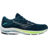 MIZUNO WAVE RIDER 25 GIBRALTAR SEA/WHITE/GREEN GECKO 22 -Chaussures De Trail 9 100569 wave rider 25 gibraltar sea white green gecko j1gc2103 02 01