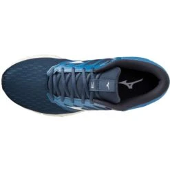 MIZUNO WAVE PRODIGY 3 DARK DENIM/SNOW WHITE/GRENADINE 22 -Chaussures De Trail 9 100575 wave prodigy 3 dark denim snow white grenadine j1gc2010 14 04