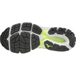 MIZUNO WAVE EQUATE 6 SMOKE BLUE/EBONY/NEO LIME 22 -Chaussures De Trail 9 100581 j1gc2248 15 05