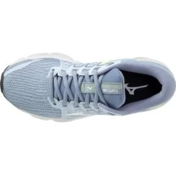 MIZUNO WAVE EQUATE 6 W SUBDUED BLUE/WHITE/NEO LIME 22 -Chaussures De Trail 9 100582 j1gd2248 01 04