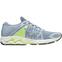 MIZUNO WAVE EQUATE 6 W SUBDUED BLUE/WHITE/NEO LIME 22
