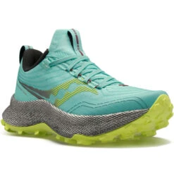 SAUCONY ENDORPHIN TRAIL W COOL MINT/ACID 23 -Chaussures De Trail 9 100699 s10647 26 03