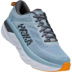 HOKA ONE ONE BONDI 7 BLUE FOG/CASTLEROCK 22 10 HOKA ONE ONE BONDI 7 BLUE FOG/CASTLEROCK 22 -Chaussures De Trail 9 100872 bondi 7 blue fog castlerock 1110518 bfcs 03