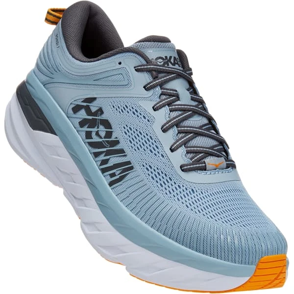 HOKA ONE ONE BONDI 7 BLUE FOG/CASTLEROCK 22 5 HOKA ONE ONE BONDI 7 BLUE FOG/CASTLEROCK 22 – Image 3