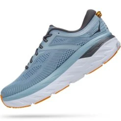 HOKA ONE ONE BONDI 7 BLUE FOG/CASTLEROCK 22 13 HOKA ONE ONE BONDI 7 BLUE FOG/CASTLEROCK 22 -Chaussures De Trail 9 100872 bondi 7 blue fog castlerock 1110518 bfcs 06