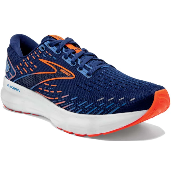 BROOKS GLYCERIN 20 BLUE DEPTHS/PALACE BLUE/ORANGE 23 4 BROOKS GLYCERIN 20 BLUE DEPTHS/PALACE BLUE/ORANGE 23 – Image 2