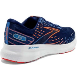 BROOKS GLYCERIN 20 BLUE DEPTHS/PALACE BLUE/ORANGE 23 10 BROOKS GLYCERIN 20 BLUE DEPTHS/PALACE BLUE/ORANGE 23 -Chaussures De Trail 9 101679 glycerin 20 blue depths palace blue orange 110382 1d444 03