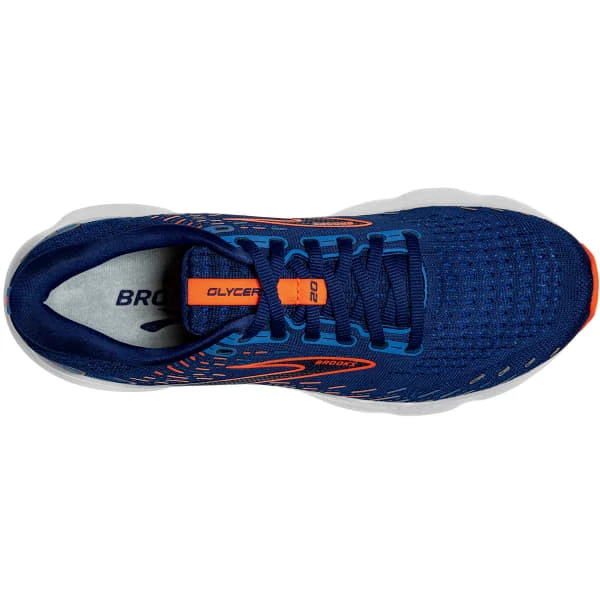 BROOKS GLYCERIN 20 BLUE DEPTHS/PALACE BLUE/ORANGE 23 7 BROOKS GLYCERIN 20 BLUE DEPTHS/PALACE BLUE/ORANGE 23 – Image 5