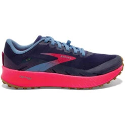BROOKS CATAMOUNT W DEEP COBALT/DIVA PINK/OYSTER MUSHROOM 22