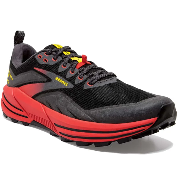 BROOKS CASCADIA 16 BLACK/FIERY RED/BLAZING YELLOW 22 6 BROOKS CASCADIA 16 BLACK/FIERY RED/BLAZING YELLOW 22 – Image 4