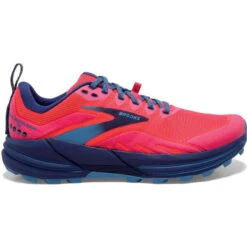 BROOKS CASCADIA 16 W PINK/FLAMBE/COBALT 22