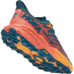 HOKA ONE ONE SPEEDGOAT 5 W BLUE CORAL/CAMELLIA 22 -Chaussures De Trail 9 107326 hoka one speedgoat 5 w blue coral camellia 1123158 bccml 05