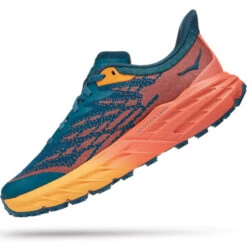 HOKA ONE ONE SPEEDGOAT 5 W BLUE CORAL/CAMELLIA 22 -Chaussures De Trail 9 107326 hoka one speedgoat 5 w blue coral camellia 1123158 bccml 06