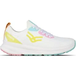 VEETS TRANSITION KNIT MIF1 W WHITE/YELLOW/PINK 22