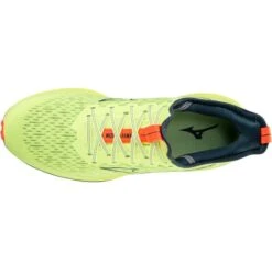 MIZUNO WAVE RIDER NEO 2 NEON LIME/ORION BLUE/NEON FLAME 22 -Chaussures De Trail 9 108651 j1gc2178 24 03