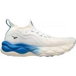 MIZUNO WAVE NEO ULTRA UNDYED WHITE/BLACK/PEACE BLUE 23