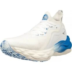 MIZUNO WAVE NEO ULTRA W UNDYED WHITE/BLACK/PEACE BLUE 22 -Chaussures De Trail 9 109629 wave neo ultra wos undyed white black peace blue j1gd2234 01 03