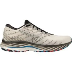 MIZUNO WAVE RIDER 26 SNOW WHITE/SILVER/INDIGO BUNTING 22