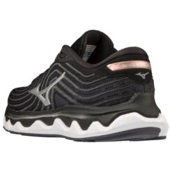 MIZUNO WAVE HORIZON 6 W BLACK/SILVER/PINK COPPER 22 -Chaussures De Trail 9 109647 j1gd2226 04 05