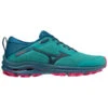 MIZUNO WAVE RIDER TT W LAGOON/MOROCCAN BLUE/PINK PEACOCK 22