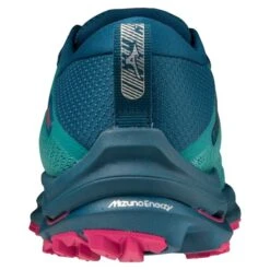 MIZUNO WAVE RIDER TT W LAGOON/MOROCCAN BLUE/PINK PEACOCK 22 -Chaussures De Trail 9 109651 j1gd2132 29 05