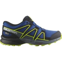 SALOMON SPEEDCROSS CSWP JR NAUTICAL BLUE/BLACK/ACID LIME 23