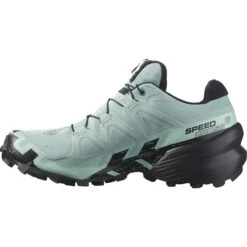 SALOMON SPEEDCROSS 6 GORE-TEX W AQUIFER/BLACK/YUCCA 23 -Chaussures De Trail 9 109730 l41743500 03