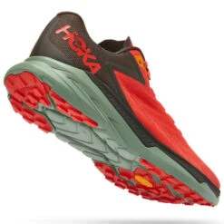 HOKA ONE ONE ZINAL FIESTA/BLACK OLIVE 22 -Chaussures De Trail 9 110295 zinal fiesta black olive 1119399 fbol 05