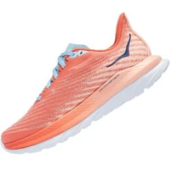 HOKA ONE ONE MACH 5 W CAMELLIA/PEACH PARFAIT 22 -Chaussures De Trail 9 110336 mach 5 w camellia peach parfait 1127894 cppf 04