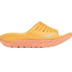 HOKA ONE ONE ORA RECOVERY SLIDE 2 W AMBER YELLOW/SHELL CORAL 22