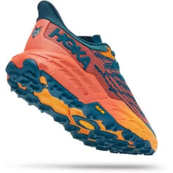 HOKA ONE ONE SPEEDGOAT 5 WIDE W BLUE CORAL/CAMELLIA 22 -Chaussures De Trail 9 110439 speedgoat 5 wide w blue coral camellia 1123160 bccml 03