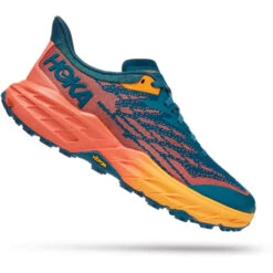 HOKA ONE ONE SPEEDGOAT 5 WIDE W BLUE CORAL/CAMELLIA 22 -Chaussures De Trail 9 110439 speedgoat 5 wide w blue coral camellia 1123160 bccml 05