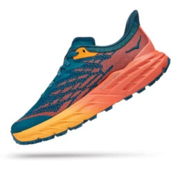HOKA ONE ONE SPEEDGOAT 5 WIDE W BLUE CORAL/CAMELLIA 22 -Chaussures De Trail 9 110439 speedgoat 5 wide w blue coral camellia 1123160 bccml 06