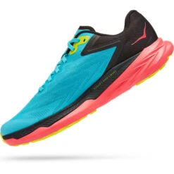 HOKA ONE ONE ZINAL SCUBA BLUE/BLACK 22 -Chaussures De Trail 9 110612 zinal scuba blue black 1119399 sbbk 06