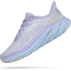 HOKA ONE ONE CLIFTON 8 W BABY LAVENDER/SMOKE GREEN 22 -Chaussures De Trail 9 110621 clifton 8 w baby lavender smoke green 1119394 blsg 06