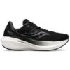 SAUCONY TRIUMPH 20 BLACK/WHITE 22 -Chaussures De Trail 9 111603 triumph 20 black white s20759 10 01