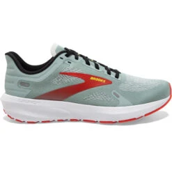 BROOKS LAUNCH 9 BLUE SURF/BLACK/CHERRY TOMATO 22