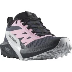 SALOMON SENSE RIDE 5 W INDIA INK/LILAC SACHET/ARCTIC ICE 23 -Chaussures De Trail 9 121497 sense ride 5w india ink lilac sachet arctic ice l47147000 03