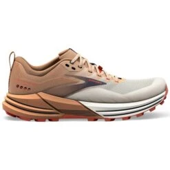 BROOKS CASCADIA 16 WHITE/BISCUIT/ROOIBOS 23