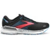 BROOKS ADRENALINE GTS 22 W BLACK/LAKE BLUE/CORAL 23 -Chaussures De Trail 9 121877 adrenaline gts 22 black lake blue coral 120353 1b031 01